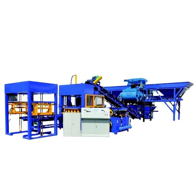 QT 6 15 Fully Automatic Concrete Block Moulding Machine Block Making