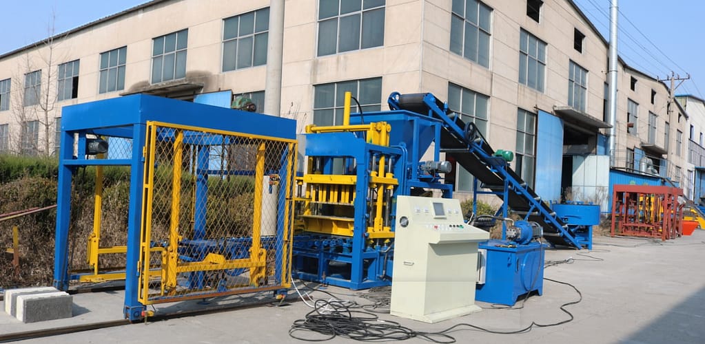 QT 4-25 Fully-automatic Concrete Brick Making machine 