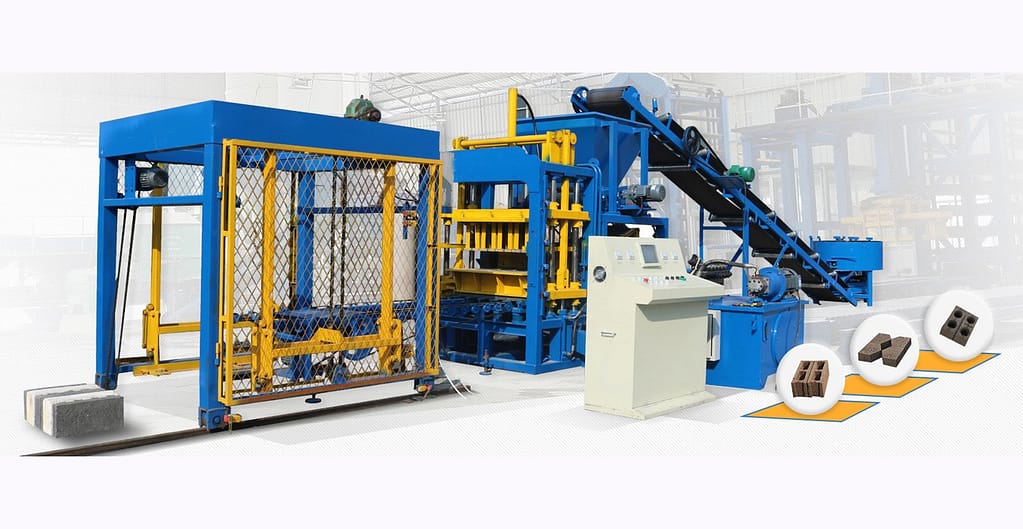 QT4-15 Fully-automatic Concrete block making machine