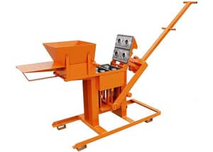 2-40 Portable small interlocking manual clay brick making machine 3