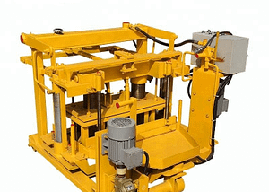 QT40-3A Mobile Egg Laying Brick Machine