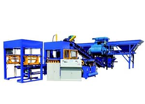 QT 6-15 Fully-automatic Concrete block making machine line