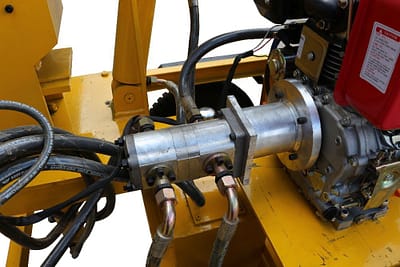 M7Mi Interlocking block machine detail 