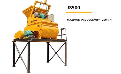 Brick Machine Accessories-Concrete Mixer JS500