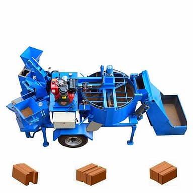 M7MI Twin Hydroform Compressed Earth Block Machine