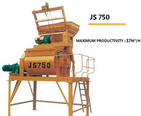 Brick Machine Accessories-Concrete Mixer JS750