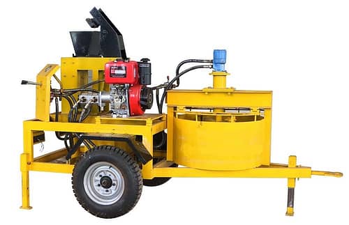 M7MI Diesel Engine Interlocking Clay Brick Making Machine