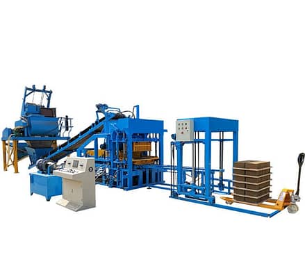 QT 4-15 Fully-automatic Flyash Brick Making Machine