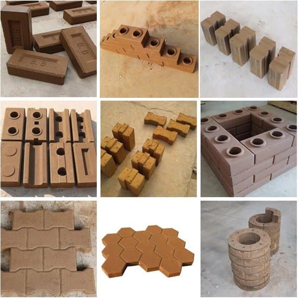 clay Interlocking Blocks Samples