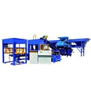 QT 6-15 Fully-automatic Concrete block making machine line