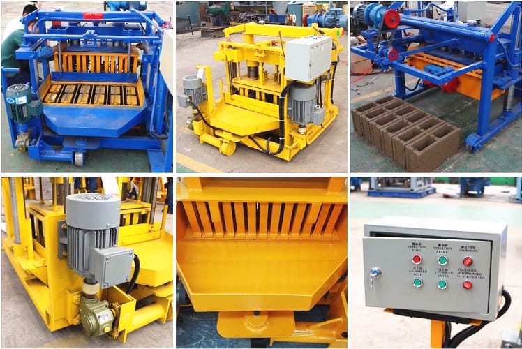 QT40-3A Mobile Egg Laying Brick Machine