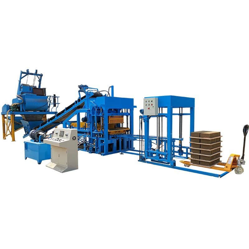 QT 4-15 Fully-automatic Concrete Hollow block making machinery